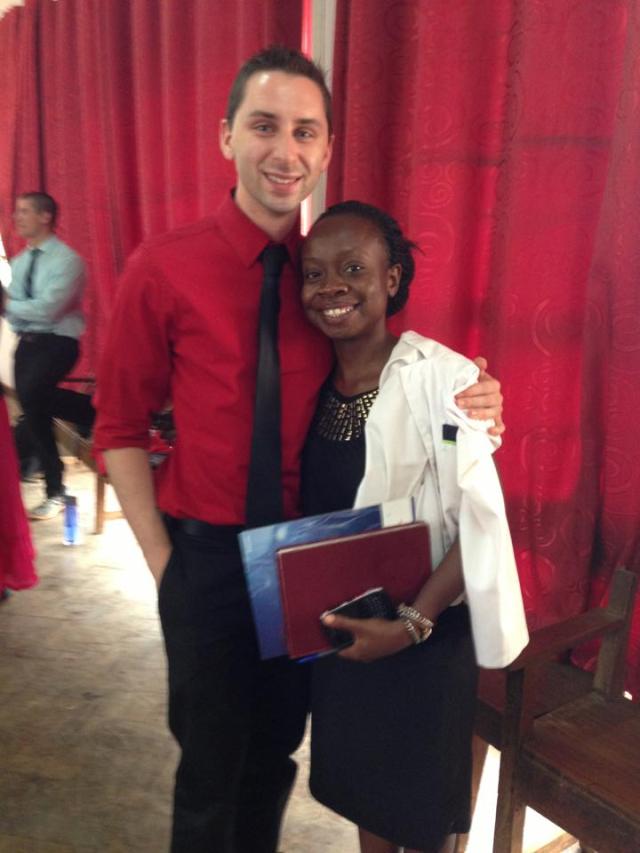 Vivian, Pharmacy Intern, and Jeff