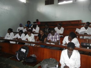 The Interns were fully engaged in the Preceptor Training Activities. There was a worksheet to fill out as we went through the presentation.