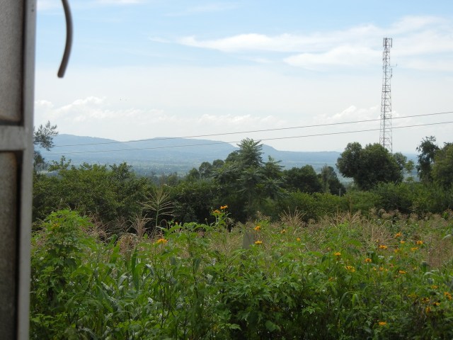 View from the Window at Professor Odoi's home in Tororo, Uganda