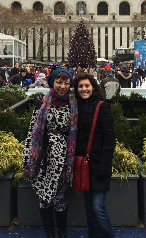 Amanda and her sister, Amy