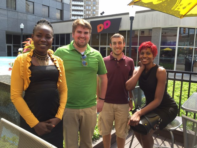 Gonsha, Zach, Greg, and Cathy
