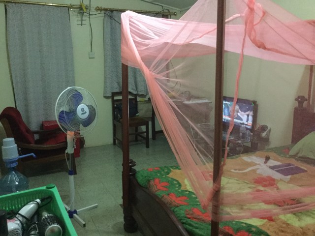 View 1: Edgehouse Bedroom- See, a new TV!