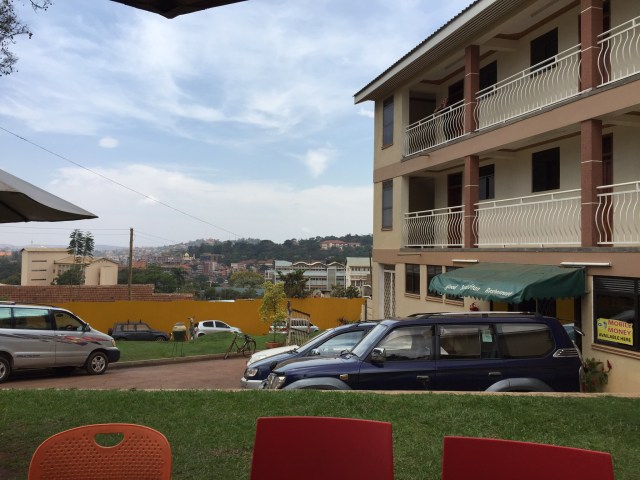 One of the beautiful views of Kampala from the IDI