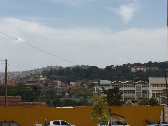 Another view of Kampala from the IDI