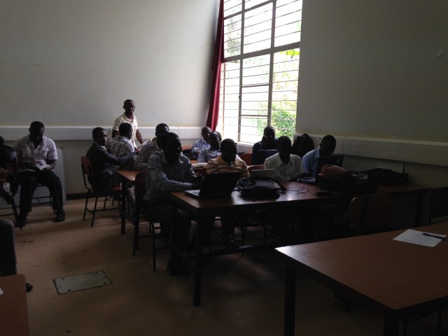 The second half of the 4th year class