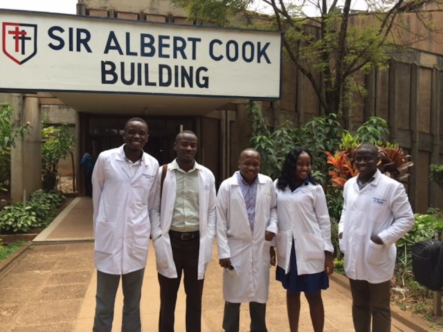 The group of Interns I worked with today: Sam, Isaac, Robin, Wendy, Hassan (left to right)
