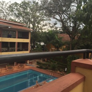 The pool at Silver Springs Hotel