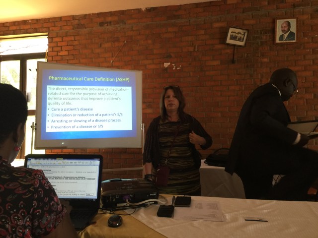 Presenting to the physicians of Mengo Hospital April 2016