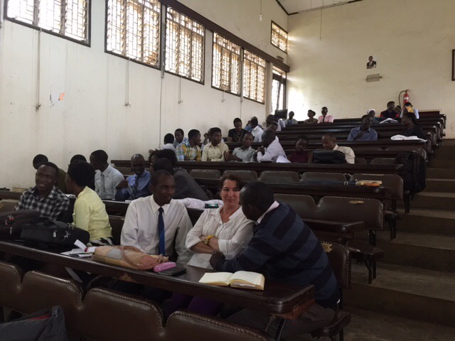 The group of participants talk with each other during the discussion part and they they shared their conversations