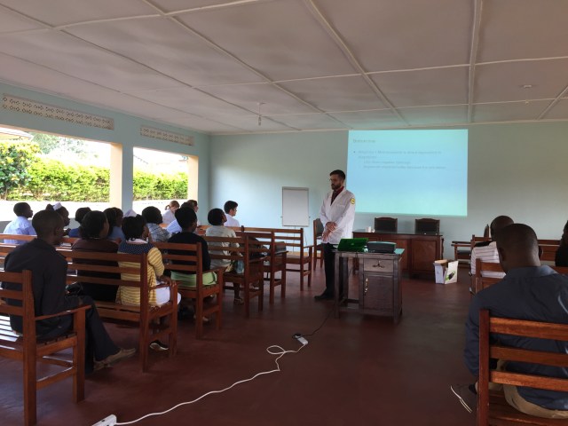 Mike presented on management of breast engorgement after stillbirth and he also talked about some antibiotics